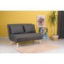 Atelier del Sofa Sofa Folde 2 Seater Dark Grey - slika 2