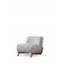 Atelier del Sofa Fotelja Mokka White Wing - slika 1