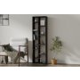 HANAH HOME Polica za knjige Tomi Anthracite - slika 2