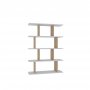 HANAH HOME Polica za knjige Harmon Oak White - slika 1