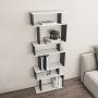 HANAH HOME Polica za knjige Bates White Anthracite - slika 3