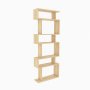 HANAH HOME Polica za knjige Bates Oak - slika 4