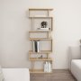 HANAH HOME Polica za knjige Bates Oak - slika 2