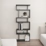 HANAH HOME Polica za knjige Bates Anthracite - slika 2
