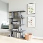 HANAH HOME Polica za knjige Harmon Anthracite - slika 3