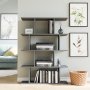 HANAH HOME Polica za knjige Harmon Anthracite - slika 2