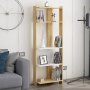 HANAH HOME Polica za knjige Abis Wide Oak White - slika 2