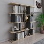 HANAH HOME Polica za knjige Jorin Oak Anthracite - slika 3