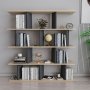 HANAH HOME Polica za knjige Jorin Oak Anthracite - slika 2
