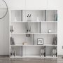 HANAH HOME Polica za knjige Hodbi White Anthracite - slika 3