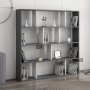 HANAH HOME Polica za knjige Hodbi Anthracite White - slika 2