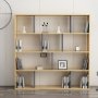 HANAH HOME Polica za knjige Hodbi Oak Anthracite - slika 3