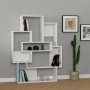 HANAH HOME Polica za knjige Barce White White - slika 2