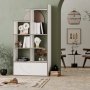 HANAH HOME Polica za knjige Half White Light Mocha - slika 2