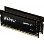 KINGSTON SODIMM DDR4 32GB 2x16GB kit 3200MHz FURY Impact Black KF432S20IBK2/32 - slika 1