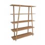 HANAH HOME Polica za knjige Soft Natural - slika 1