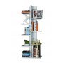 HANAH HOME Polica za knjige Tree White - slika 2