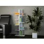 HANAH HOME Polica za knjige Tree White - slika 1