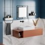 HANAH HOME Ogledalo Corner Black - slika 2