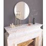HANAH HOME Ogledalo Ozze White - slika 1
