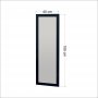 HANAH HOME Ogledalo Omilo Black - slika 5