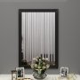 HANAH HOME Ogledalo Lipa Black - slika 3