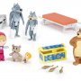 Maša i Medved Maša meda i drugari mini figure set - slika 2