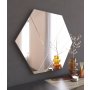 HANAH HOME Ogledalo Saga White - slika 3