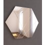 HANAH HOME Ogledalo Saga White - slika 5