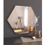 HANAH HOME Ogledalo Saga White - slika 2