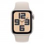 APPLE Watch SE2 v2 GPS 40mm Starlight Alu Case w Starlight Sport Band - S/M (mr9u3se/a) - slika 1
