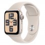 APPLE Watch SE2 v2 GPS 40mm Starlight Alu Case w Starlight Sport Band - S/M (mr9u3se/a) - slika 2