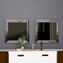 HANAH HOME Ogledalo Bale Silver - slika 3