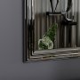 HANAH HOME Ogledalo Bale Silver - slika 4