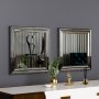 HANAH HOME Ogledalo Bale Silver - slika 1