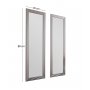 HANAH HOME Ogledalo Candy Silver - slika 5