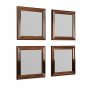 HANAH HOME Ogledalo Loza Bronze - slika 1