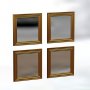 HANAH HOME Ogledalo Loza Gold - slika 5