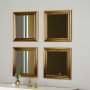 HANAH HOME Ogledalo Loza Gold - slika 2