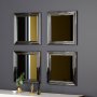 HANAH HOME Ogledalo Loza Silver - slika 2