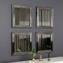 HANAH HOME Ogledalo Loza Silver - slika 1