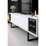 HANAH HOME TV polica Black Line White Black 1 (618BLY1140) - slika 5