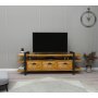 HANAH HOME TV polica Lucca Oak (915WDF1104) - slika 4