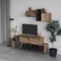 HANAH HOME TV polica Hermes Hitit Bendir (855DTE3139) - slika 4