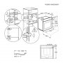 AEG Ugradna rerna BPE748380B - slika 2