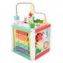 FISHER PRICE Drvena Activity Kocka 5U1 72026A - slika 1
