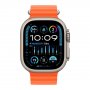APPLE Watch Ultra 2 GPS+Cellular 49mm Titanium Case/Orange Ocean Band (mreh3se/a) - slika 1