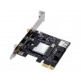GIGABYTE GC-WBAX2400R rev. 1.0 bluetooth + wireless card mrežna karta - slika 1