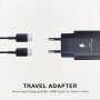 GEMBIRD Brzi Punjac 25W USB-C + kabl USB-C na USB-C 5V/3A, 9V/2,2A - slika 2