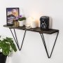 HANAH HOME Zidna polica Gladiolus - slika 2